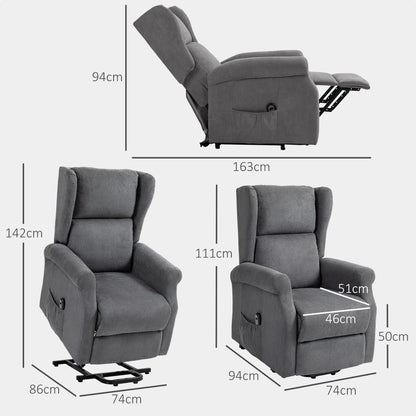 Dimensions du fauteuil inclinable électrique releveur Bandol