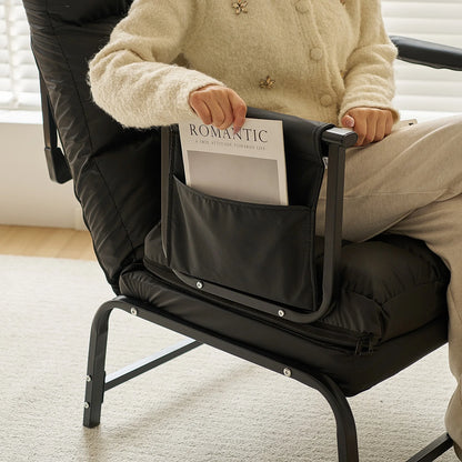 Poche latérale de rangement du fauteuil-lit convertible 1 place